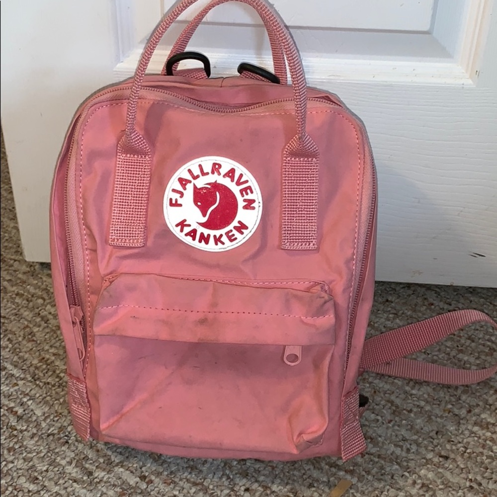 PINK FJALLRAVEN KANKEN MINI BACKPACK